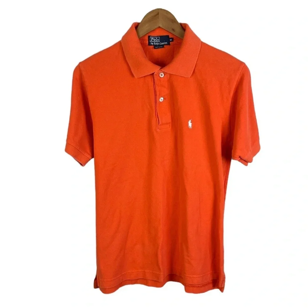 PO625 Mens Polo Ralph Lauren Designer Preppy Polo Shirt M